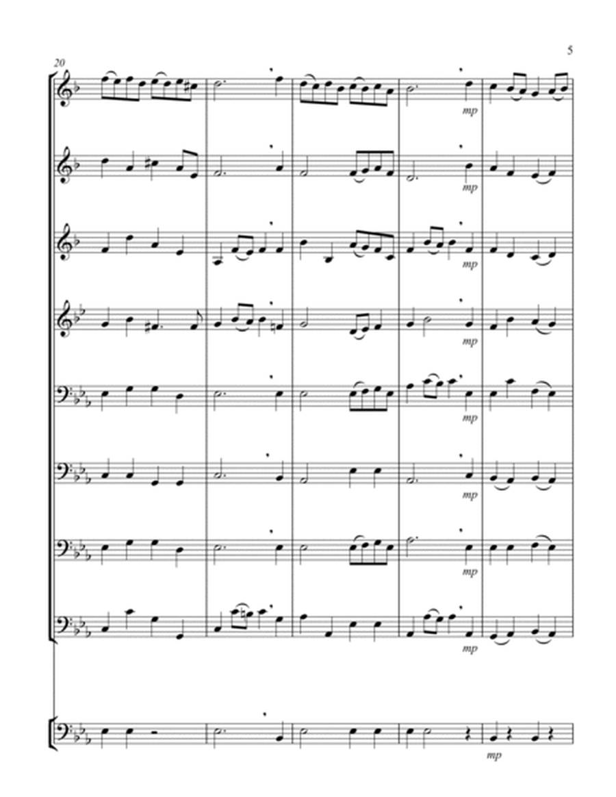 La Rejouissance (from "Heroic Music") (Eb) (Brass Octet - 3 Trp, 1 Hrn, 2 Trb, 1 Euph, 1 Tuba, Timp)
