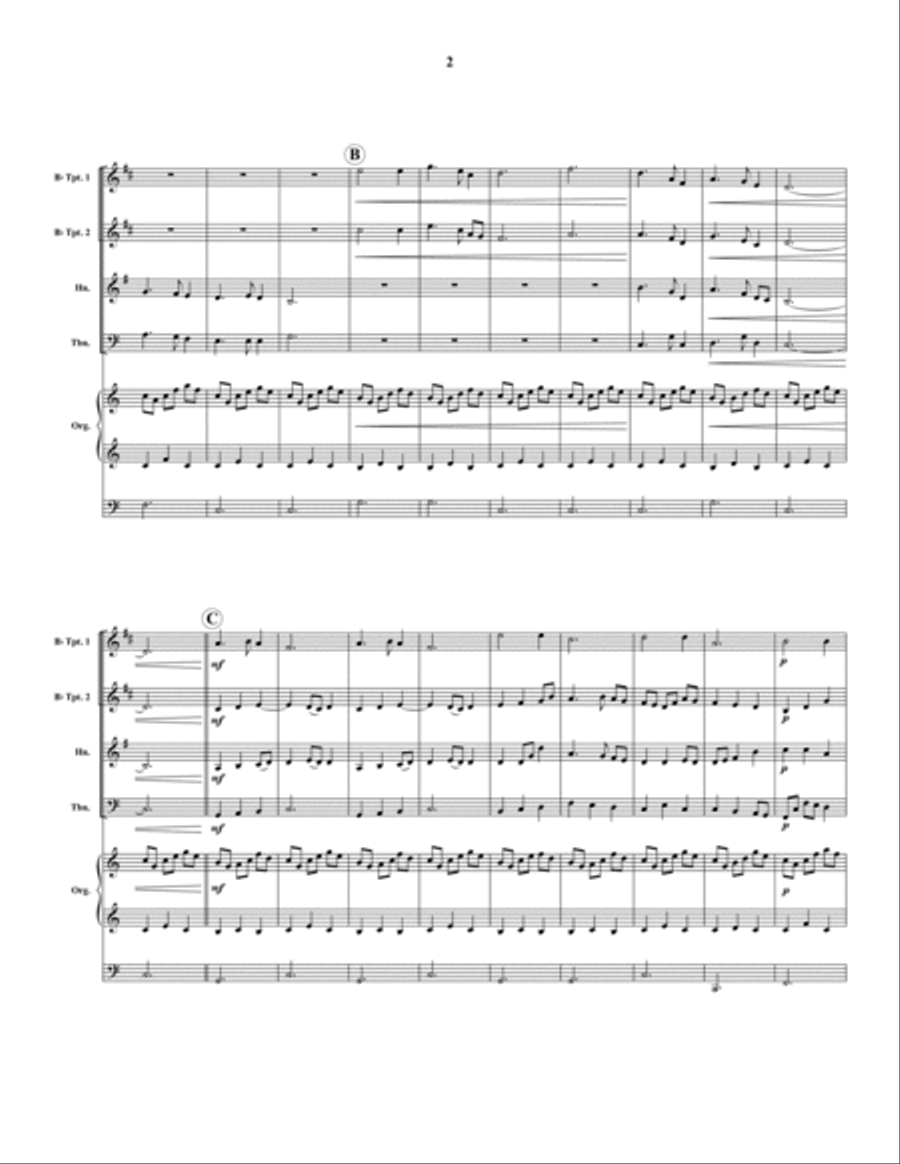 Stille Nacht Organ scores gallery preview page 2