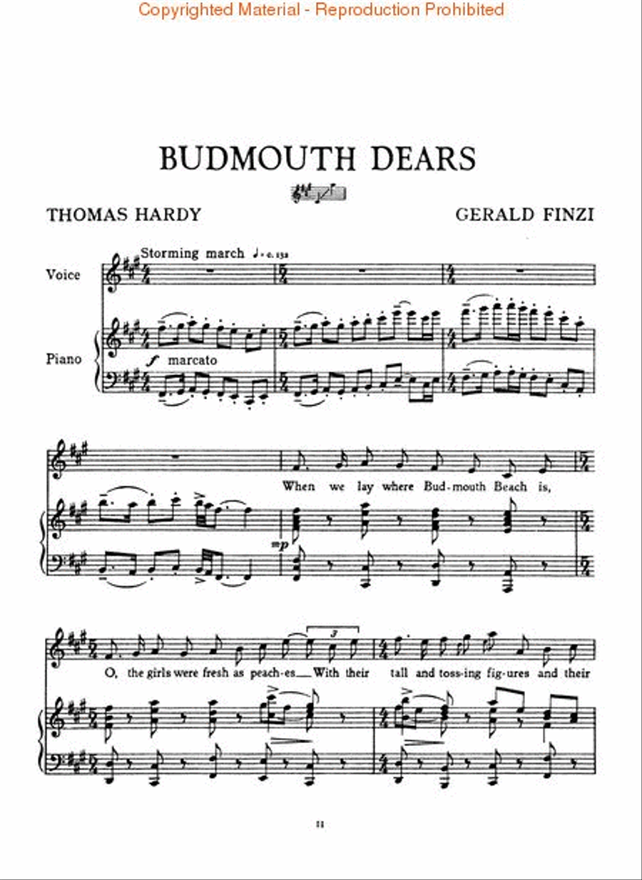 A Young Man's Exhortation, Op. 14 Voice scores gallery preview page 4
