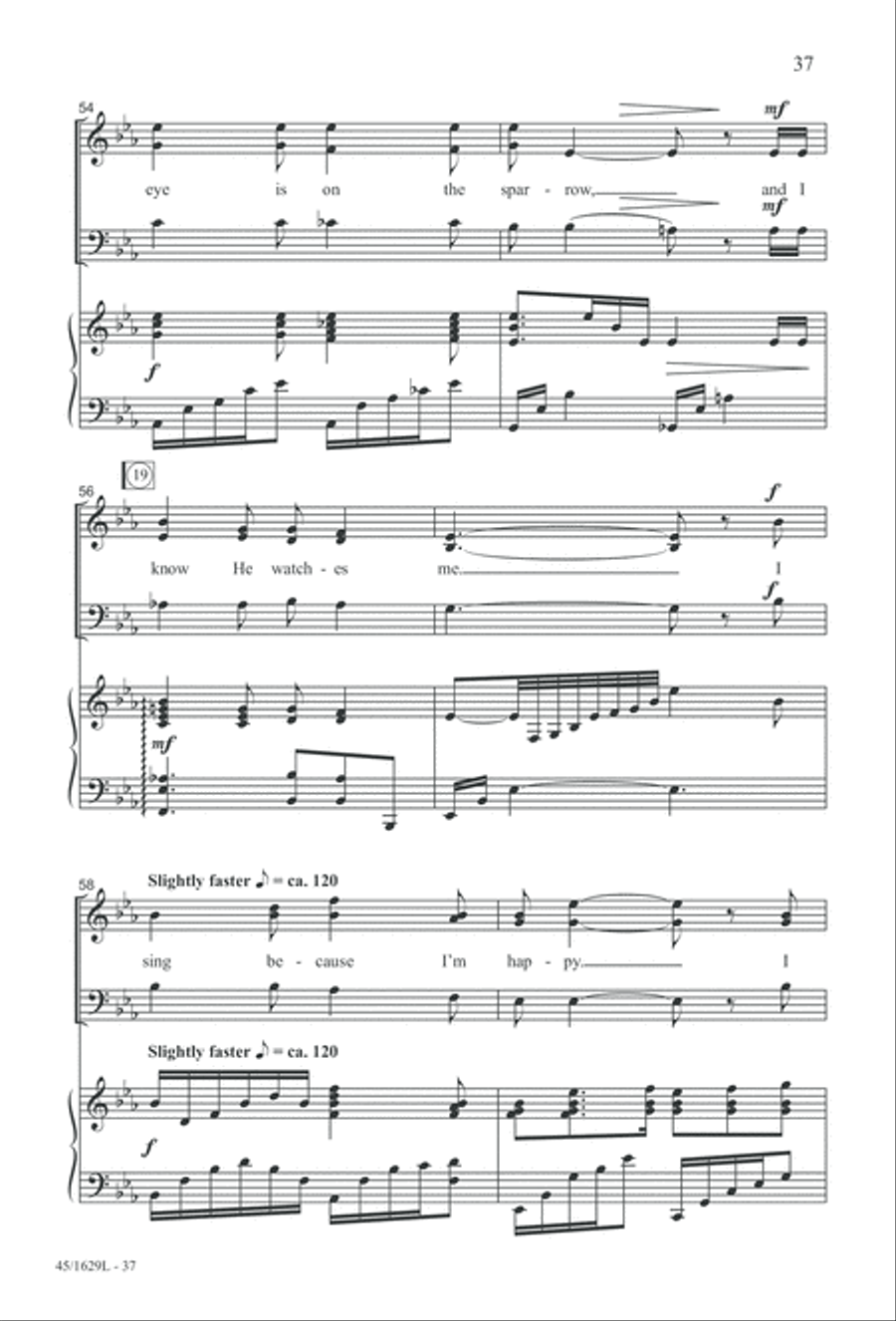 Hymns We Love to Sing, Vol. 2 3-Part scores gallery preview page 37