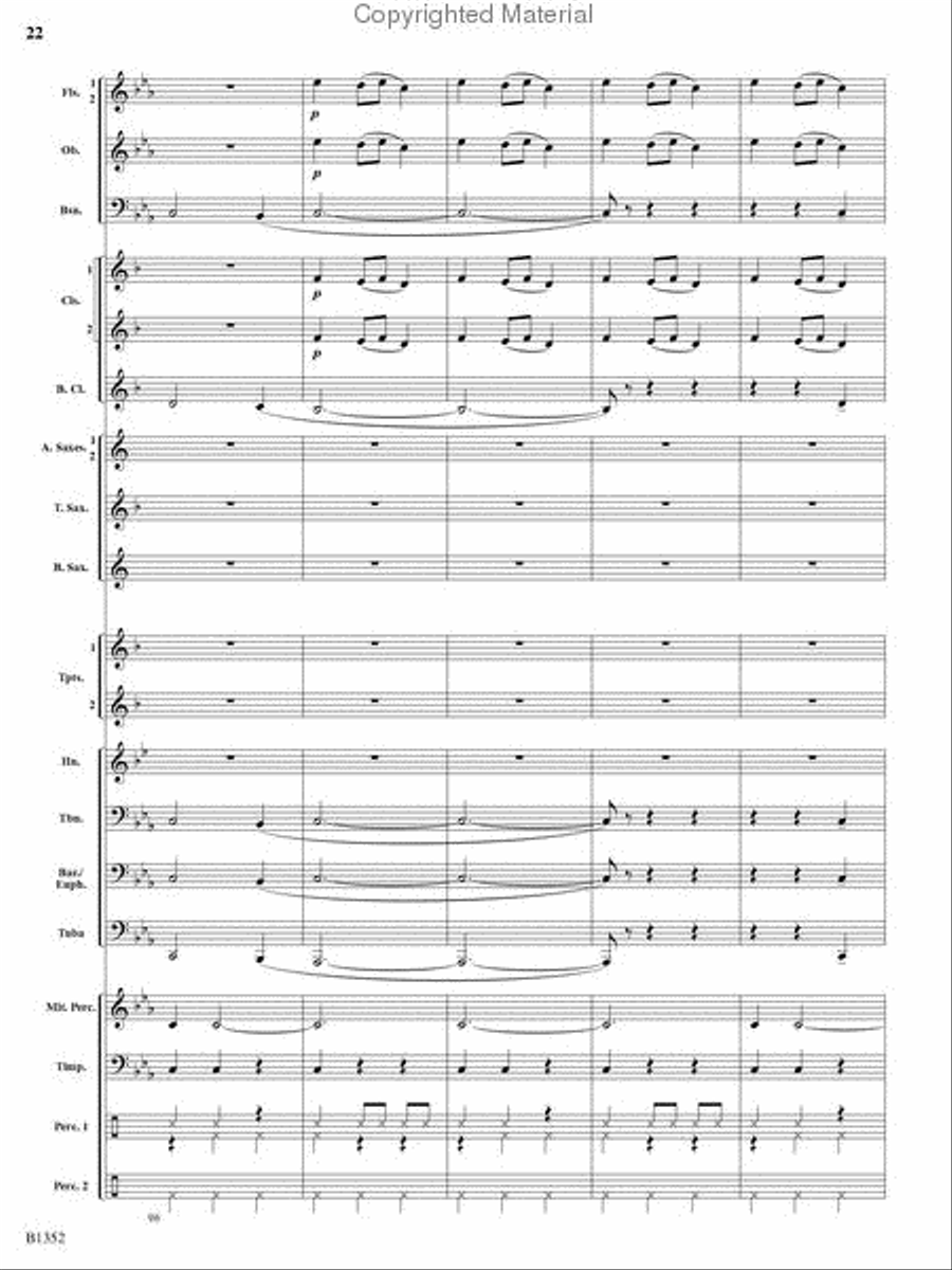A Christmas Montage Concert Band scores gallery preview page 21