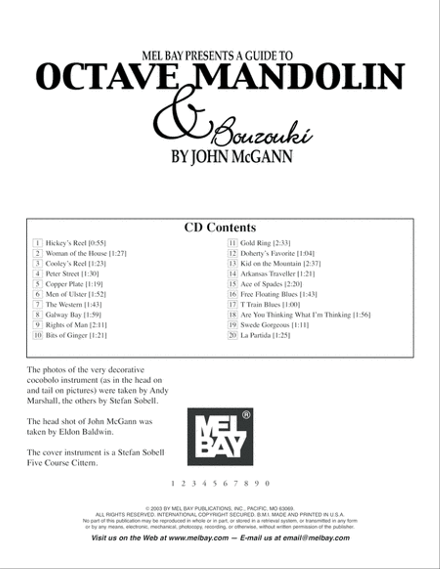 Guide to Octave Mandolin and Bouzouki Mandolin scores gallery preview page 3
