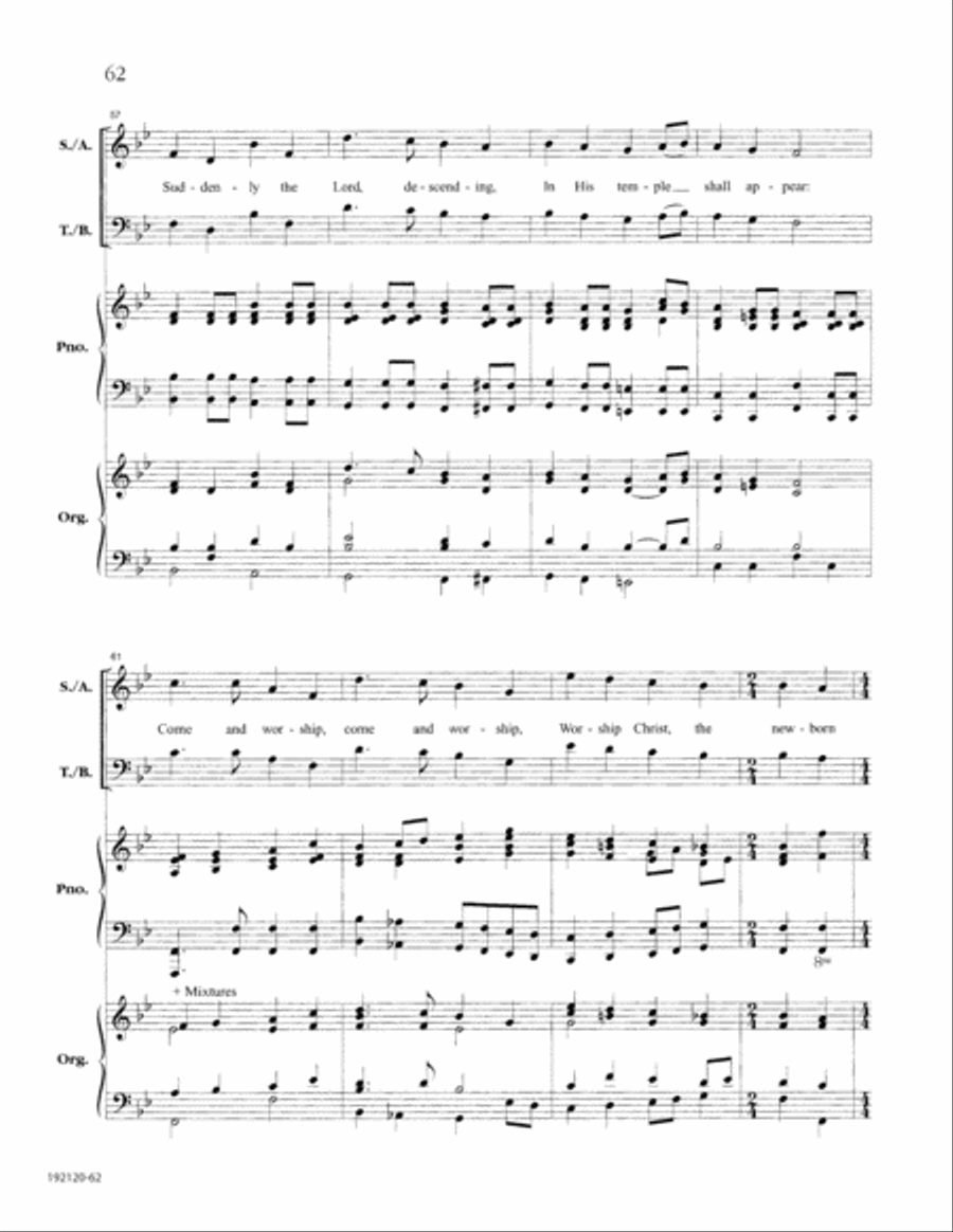 Let the People Sing at Christmas 4-Part scores gallery preview page 66