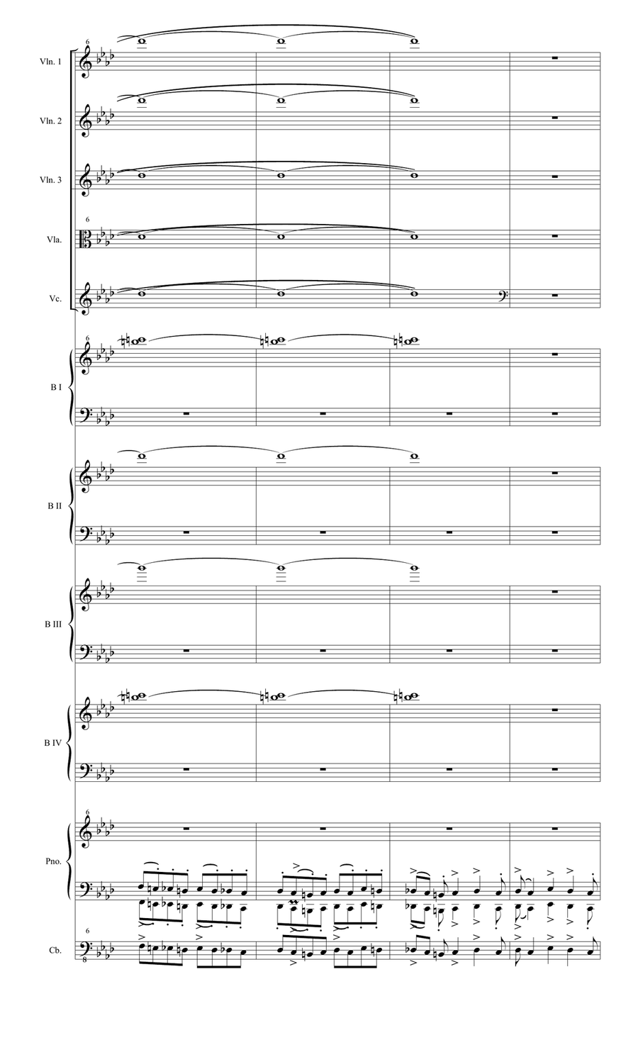 Locura Tanguera (Tango) transcription for orquesta típica - individual parts Full Orchestra scores gallery preview page 2