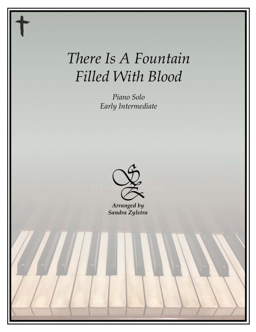 There Is A Fountain Filled With Blood (early intermediate piano solo) image number null