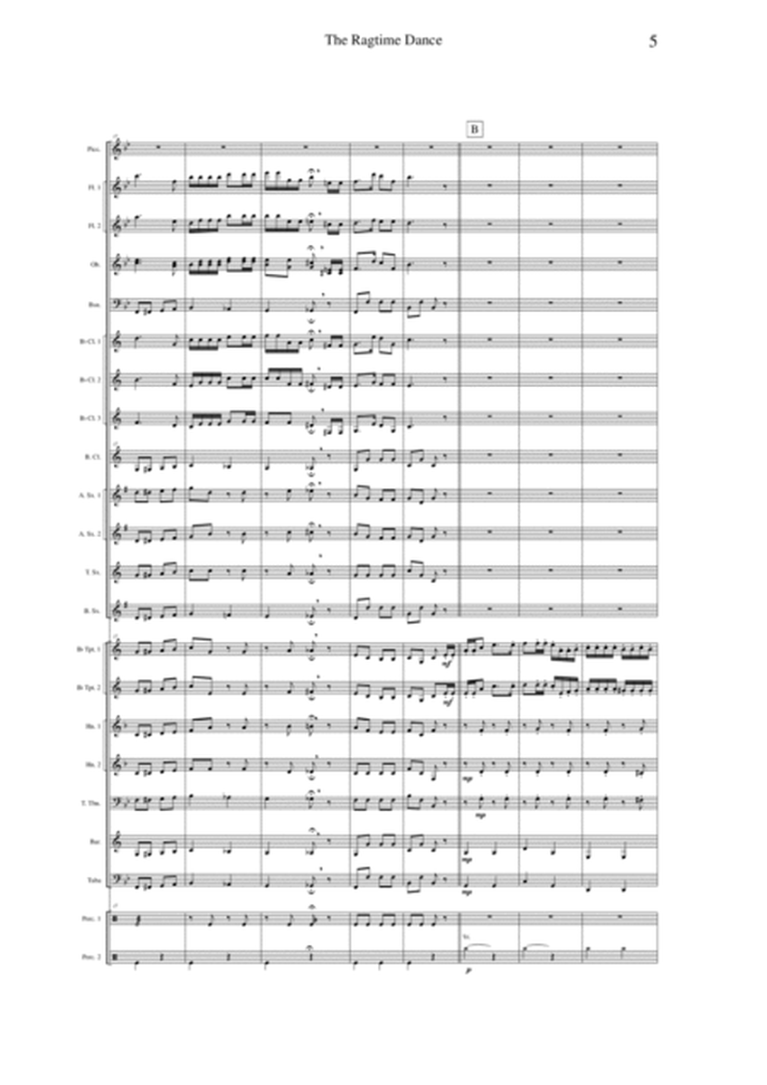 Scott Joplin The Ragtime Dance, arranged for concert band by Paul Wehage - score only