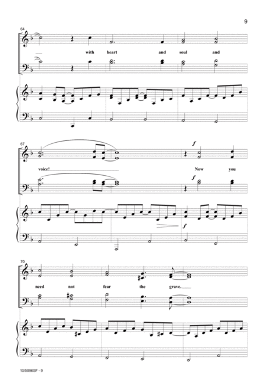 Christian Friends, Rejoice! 4-Part scores gallery preview page 9