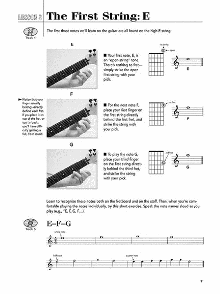 Play Guitar Today! – Level 1 Guitar Tablature scores gallery preview page 3