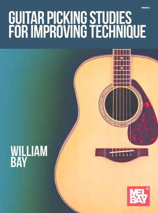 Book cover for Guitar Picking Studies for Improving Technique