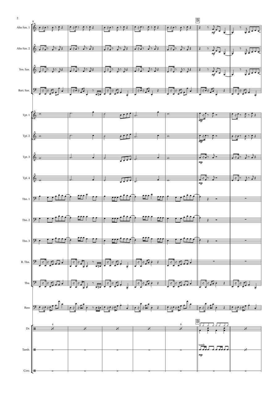 Espresso Jazz Ensemble scores gallery preview page 2