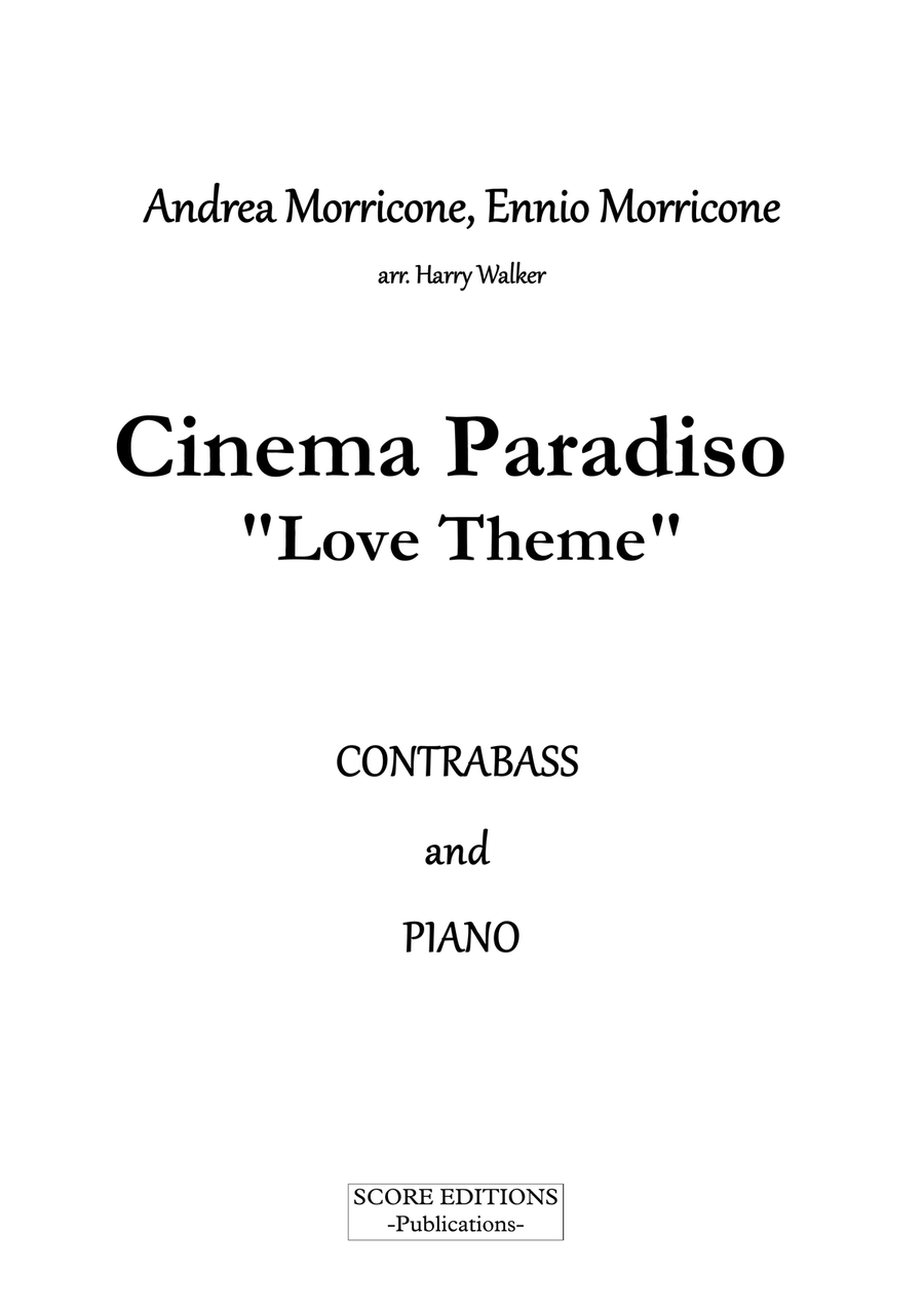 Cinema Paradiso Double Bass scores gallery preview page 2
