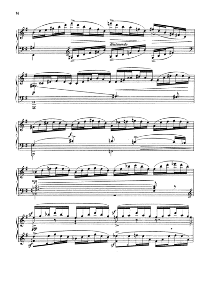 Arensky: Twenty-four Morceau Characteristiques, Op. 36 Piano Solo scores gallery preview page 6