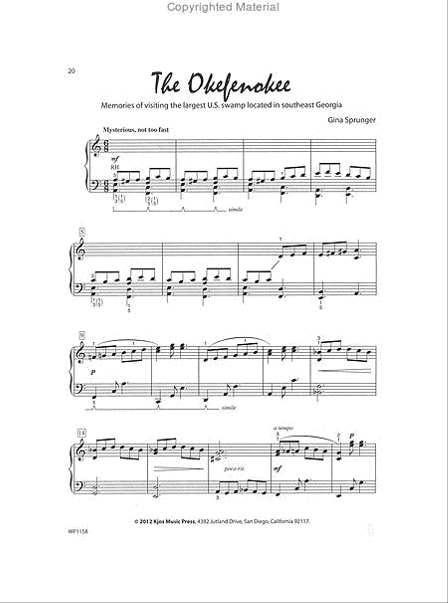Water Music Piano Solo scores gallery preview page 5