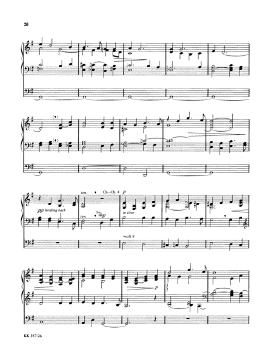 Wood Works for Organ, Book 1 Organ Solo scores gallery preview page 18