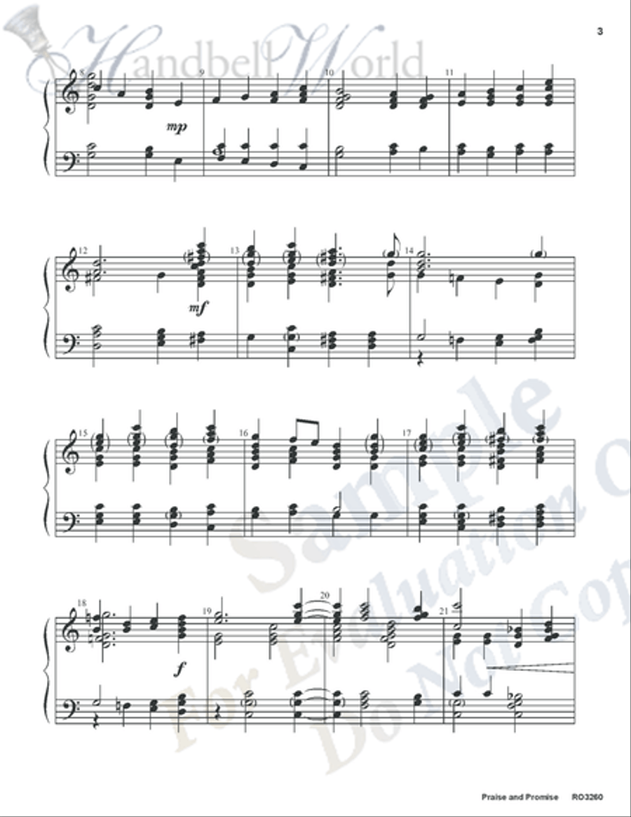 Praise and Promise 3-Octaves scores gallery preview page 6