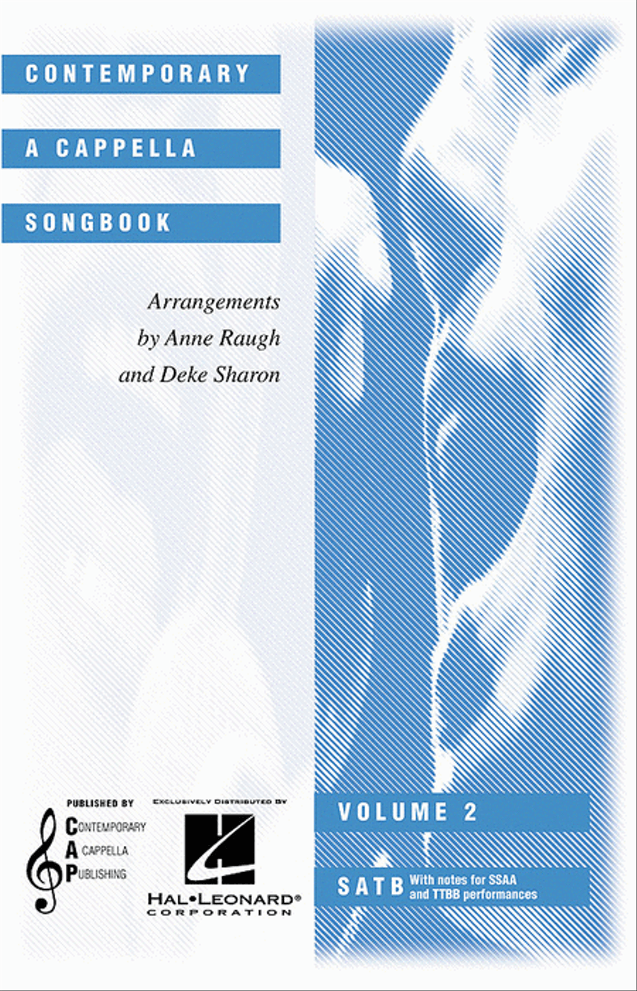 Contemporary A Cappella Songbook – Vol. 2 (Collection) 4-Part scores gallery preview page 1