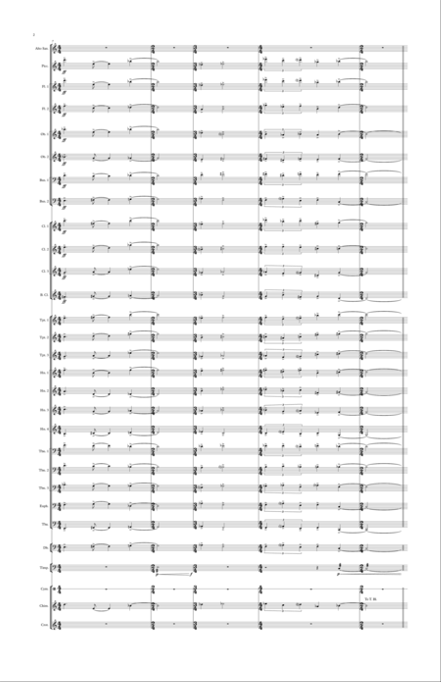 Fireworks Concert Band scores gallery preview page 2