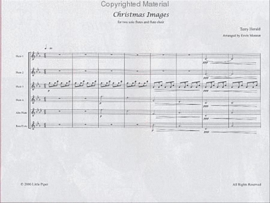 Christmas Images Christmas Images Flute Choir scores gallery preview page 2