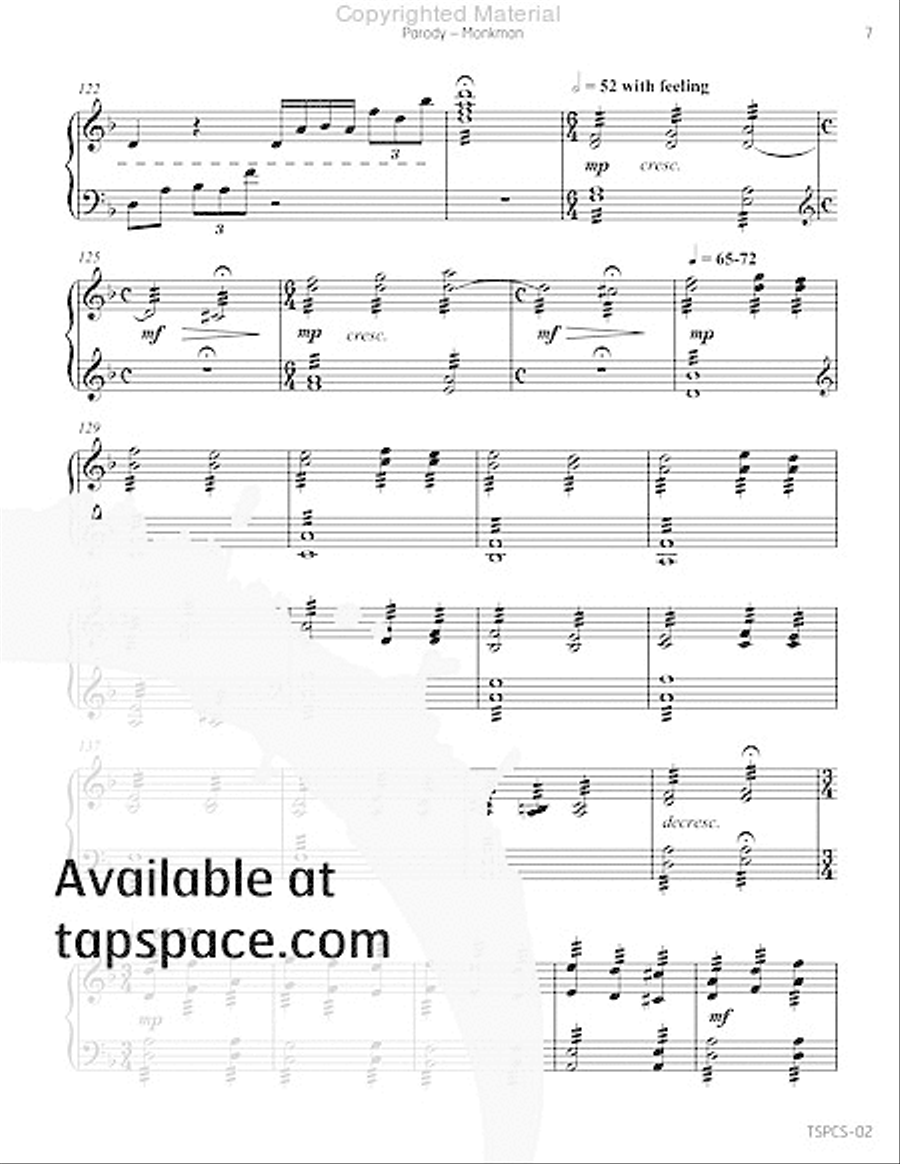Parody Parody Marimba scores gallery preview page 10