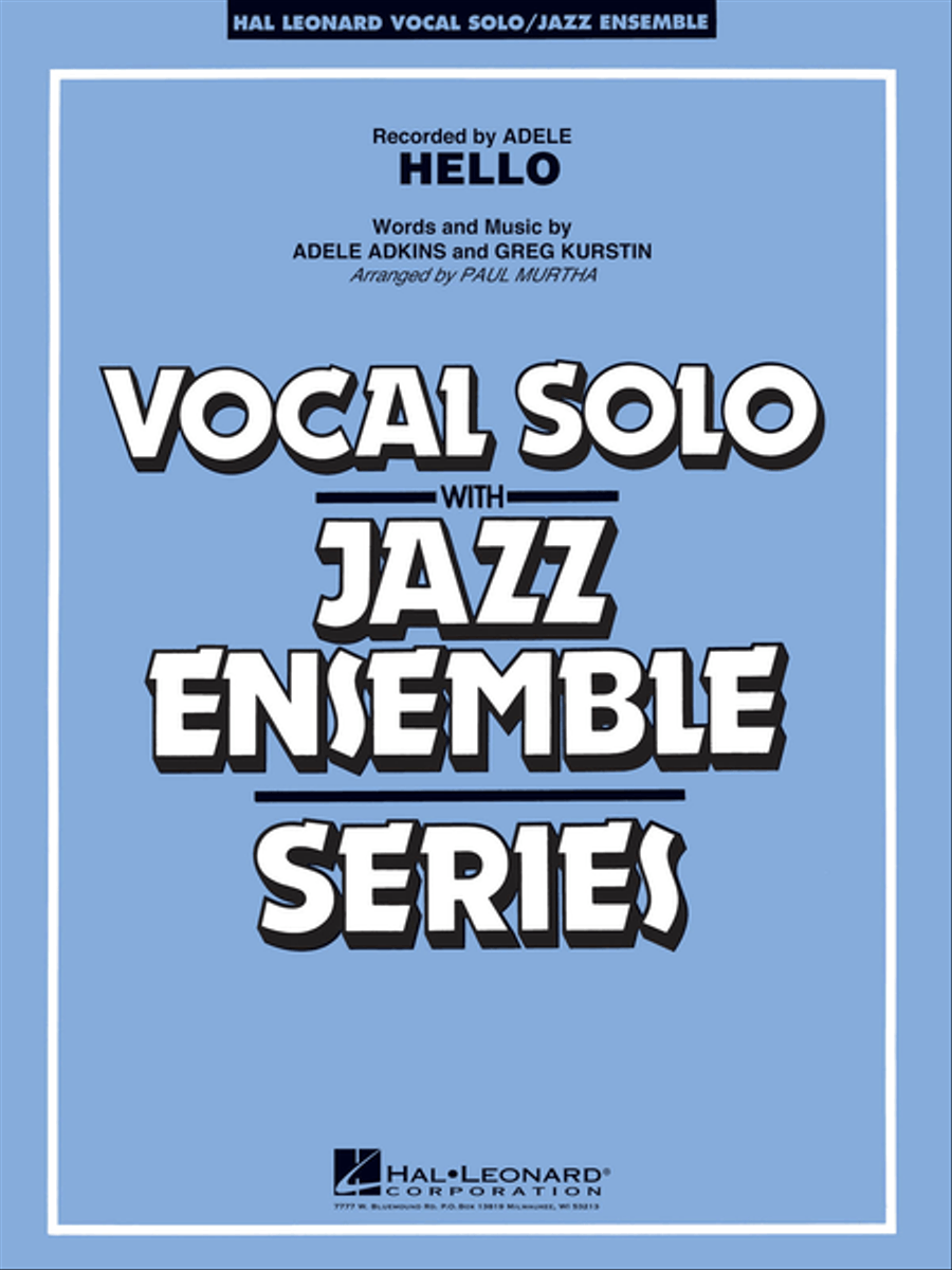 Hello Jazz Ensemble scores gallery preview page 1