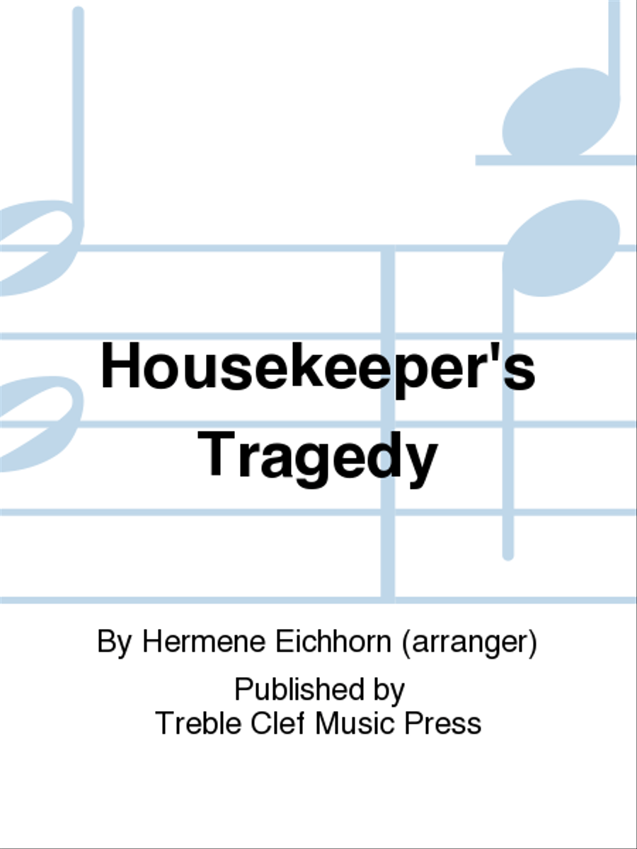 Housekeeper's Tragedy SSA scores gallery preview page 1