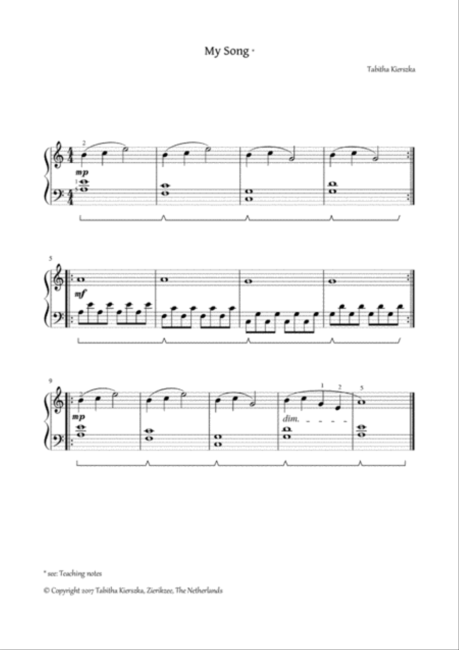First recital pieces First recital pieces Easy Piano scores gallery preview page 5