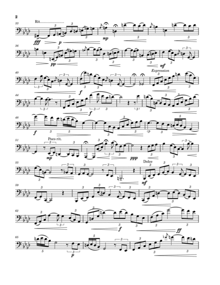 Chapters - For Solo Bass Tuba image number null