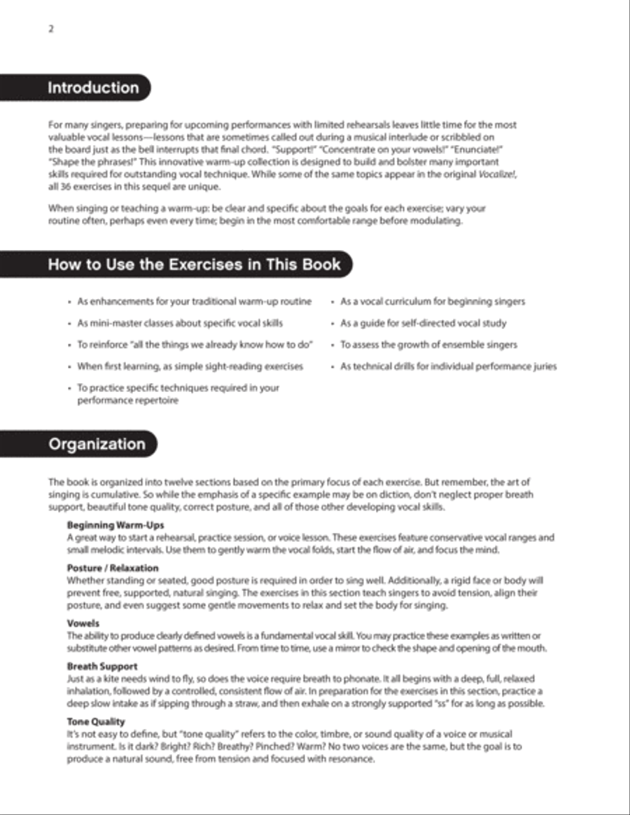 Vocalize! 2 Choir scores gallery preview page 3