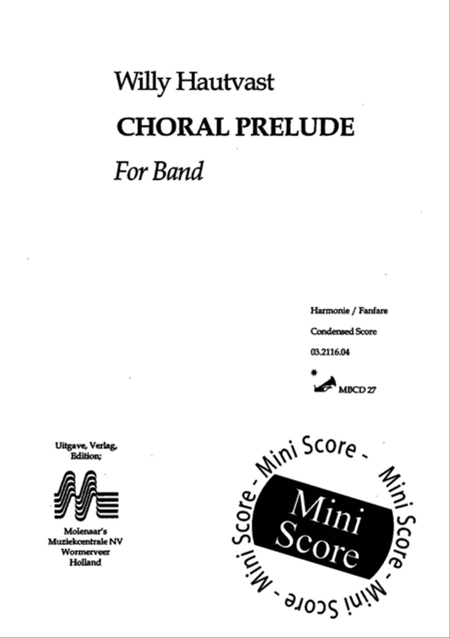 Choral Prelude Concert Band scores gallery preview page 3