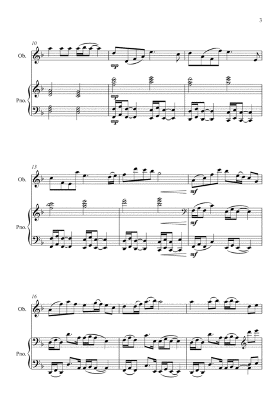 After - Oboe Oboe Solo scores gallery preview page 3