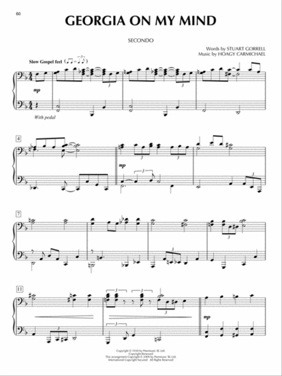 The Big Book of Piano Duets 1 Piano, 4-Hands scores gallery preview page 5