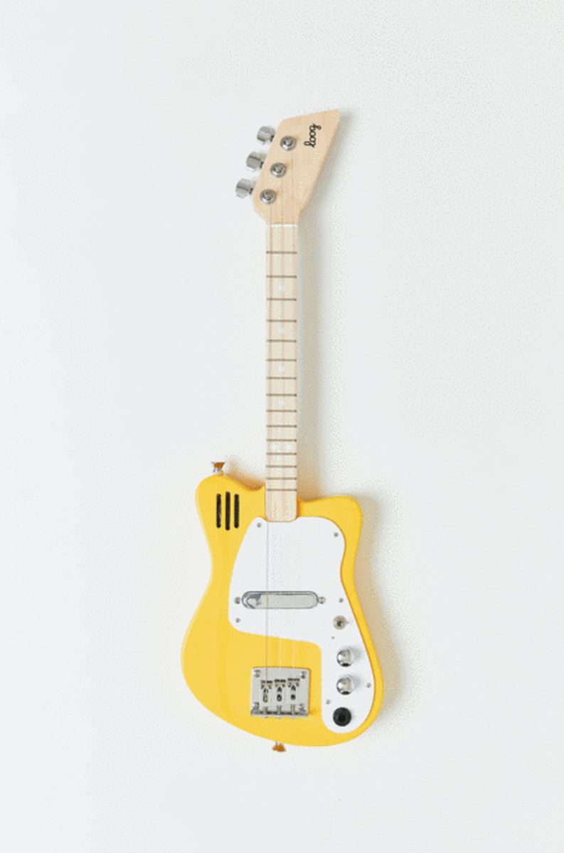 Loog Mini Electric Yellow Finish 3-stringed Instrument