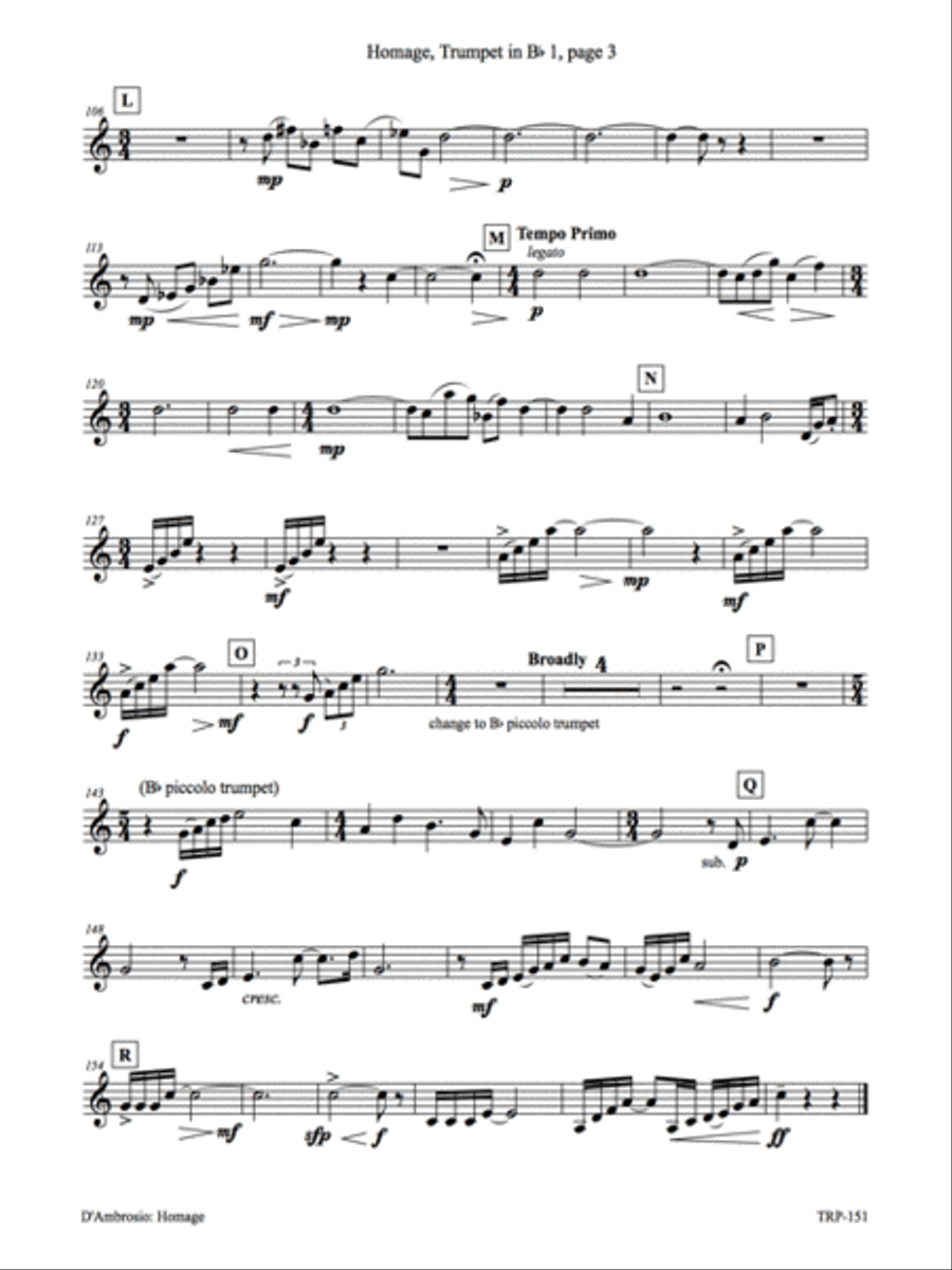 Homage Homage Small Ensemble scores gallery preview page 7