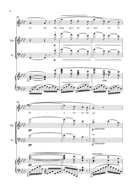 O Mio Babbino Caro (for soprano and piano trio)