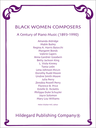 Book cover for Black Women Composers