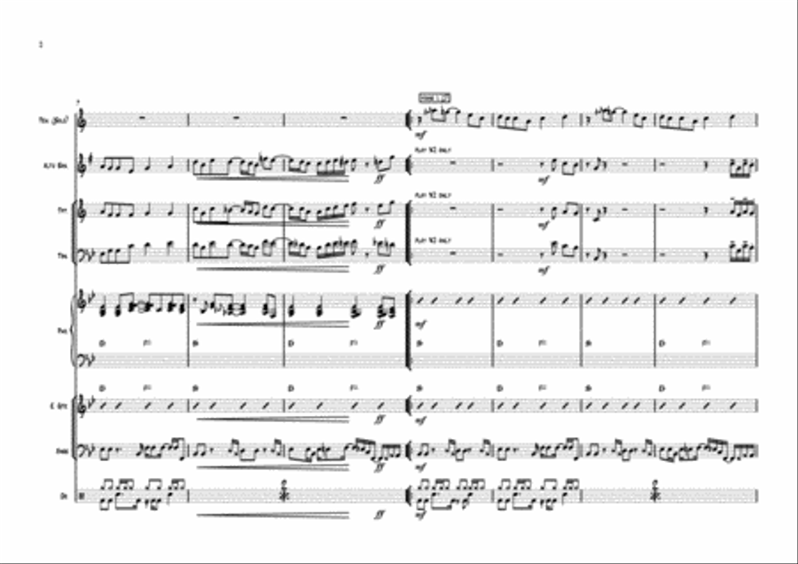 Mercy, Mercy, Mercy Small Ensemble scores gallery preview page 3