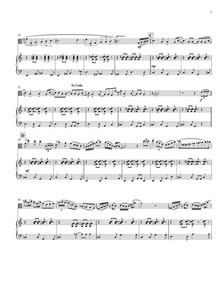 The Girl From Ipanema (garôta De Ipanema) Viola scores gallery preview page 3