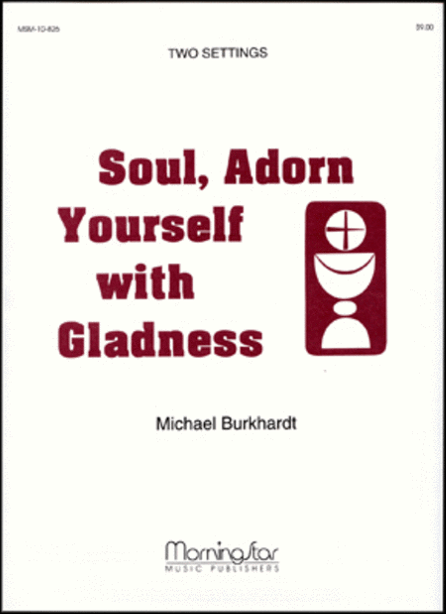 Soul, Adorn Yourself with Gladness Organ scores gallery preview page 1