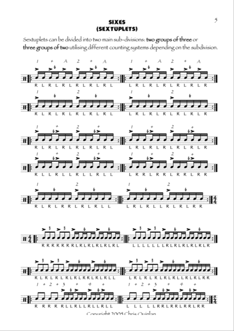 The Numbers Game Drum Set scores gallery preview page 5