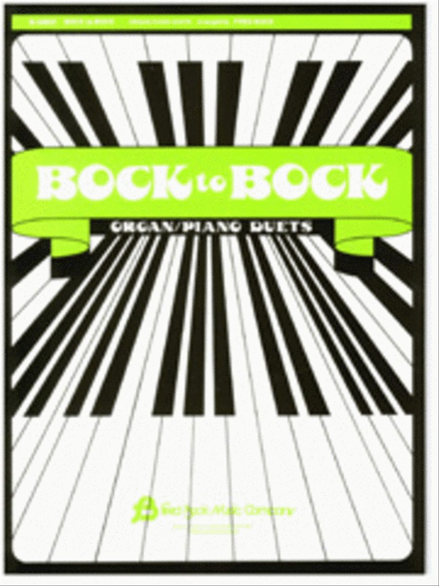 Bock To Bock #1 Piano/Organ Duets Organ scores gallery preview page 1