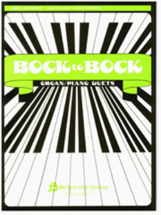 Book cover for Bock To Bock #1 Piano/Organ Duets