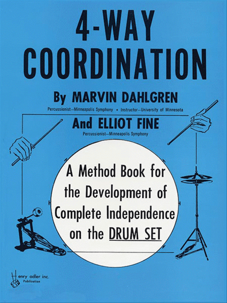 4-Way Coordination Drum Set scores gallery preview page 1