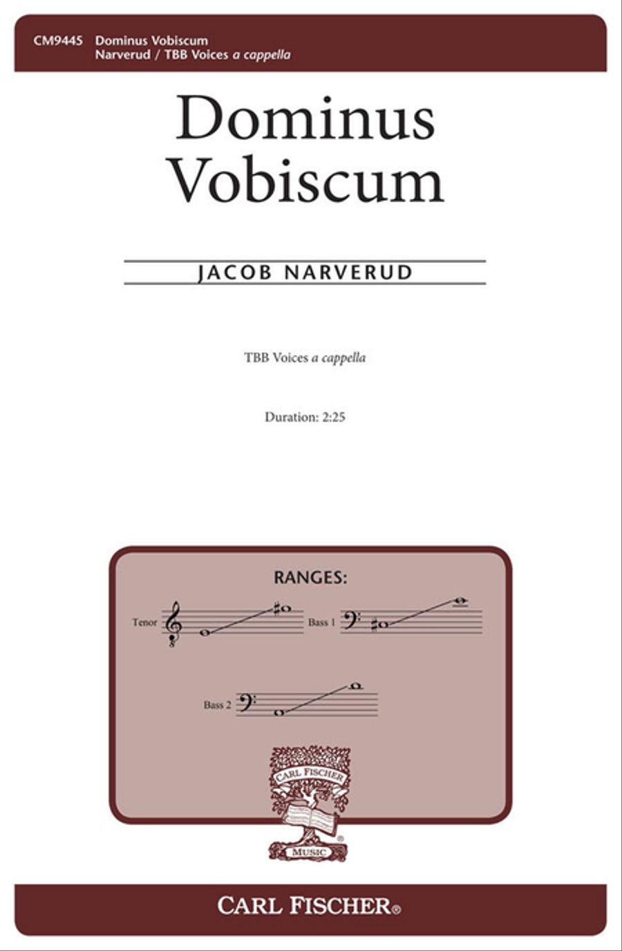 Dominus Vobiscum 3-Part scores gallery preview page 1