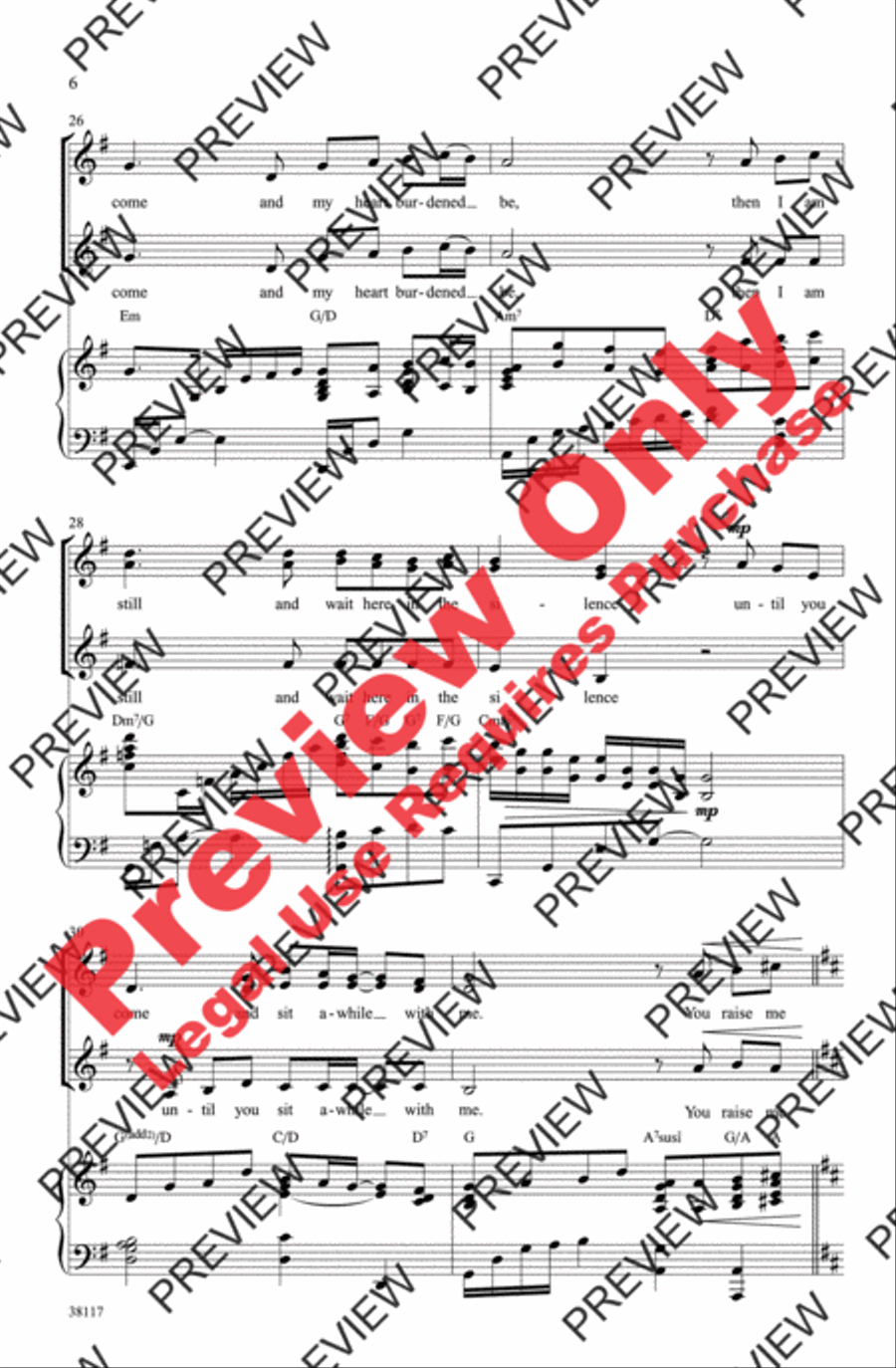 You Raise Me Up You Raise Me Up Women's Choir scores gallery preview page 6