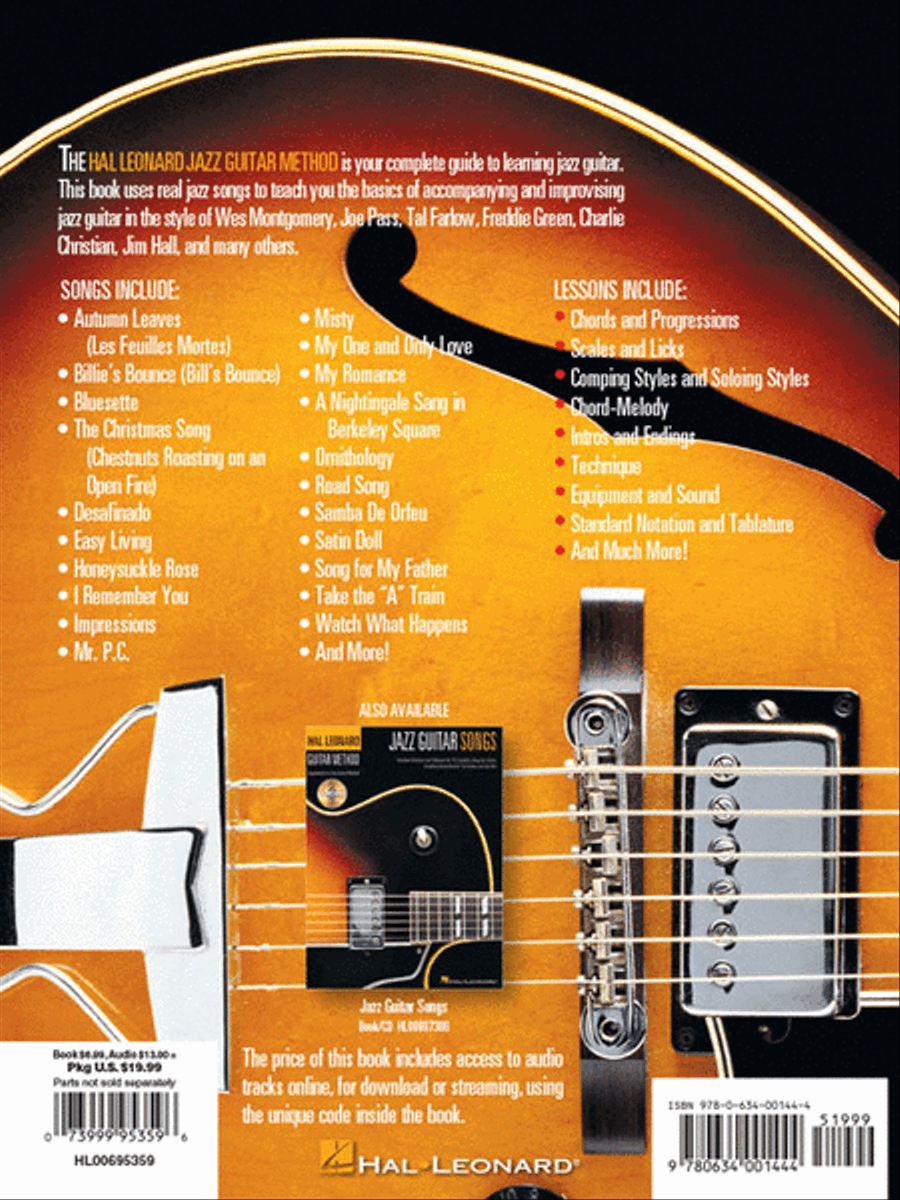 Hal Leonard Guitar Method – Jazz Guitar image number null