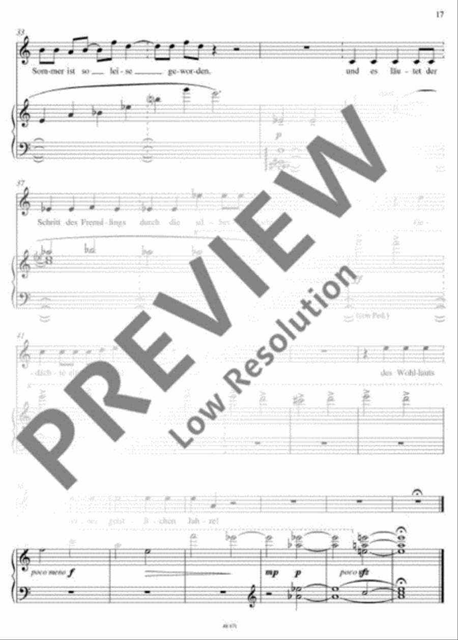 Trakl-Lieder I Trakl-Lieder I Tenor Voice scores gallery preview page 18