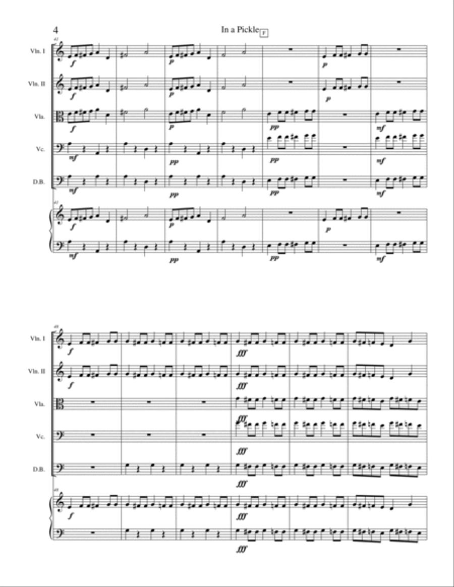 In a Pickle Cello scores gallery preview page 4