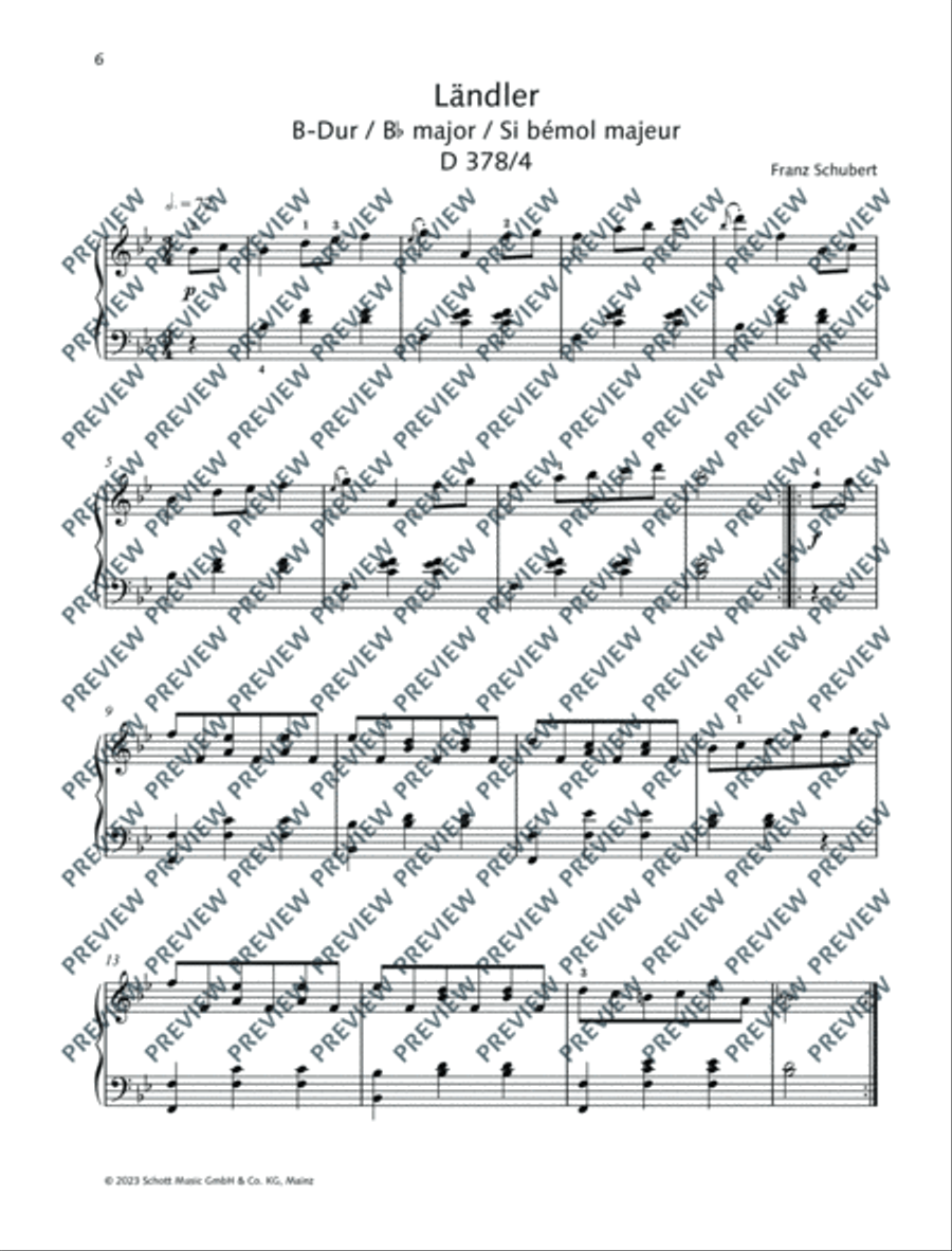 Best of Schubert Piano Solo scores gallery preview page 7
