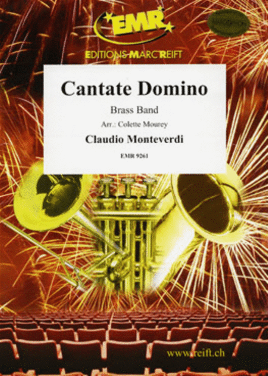 Cantate Domino Cantate Domino Brass Band scores gallery preview page 1