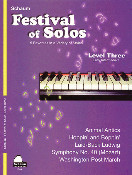 Festival of Solos, Level 3